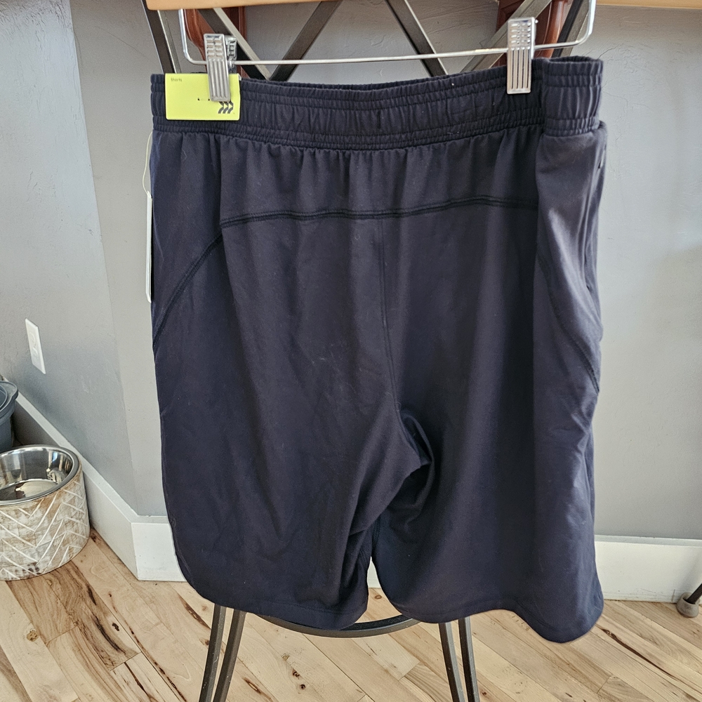 a new day Men's Black Athletic Shorts